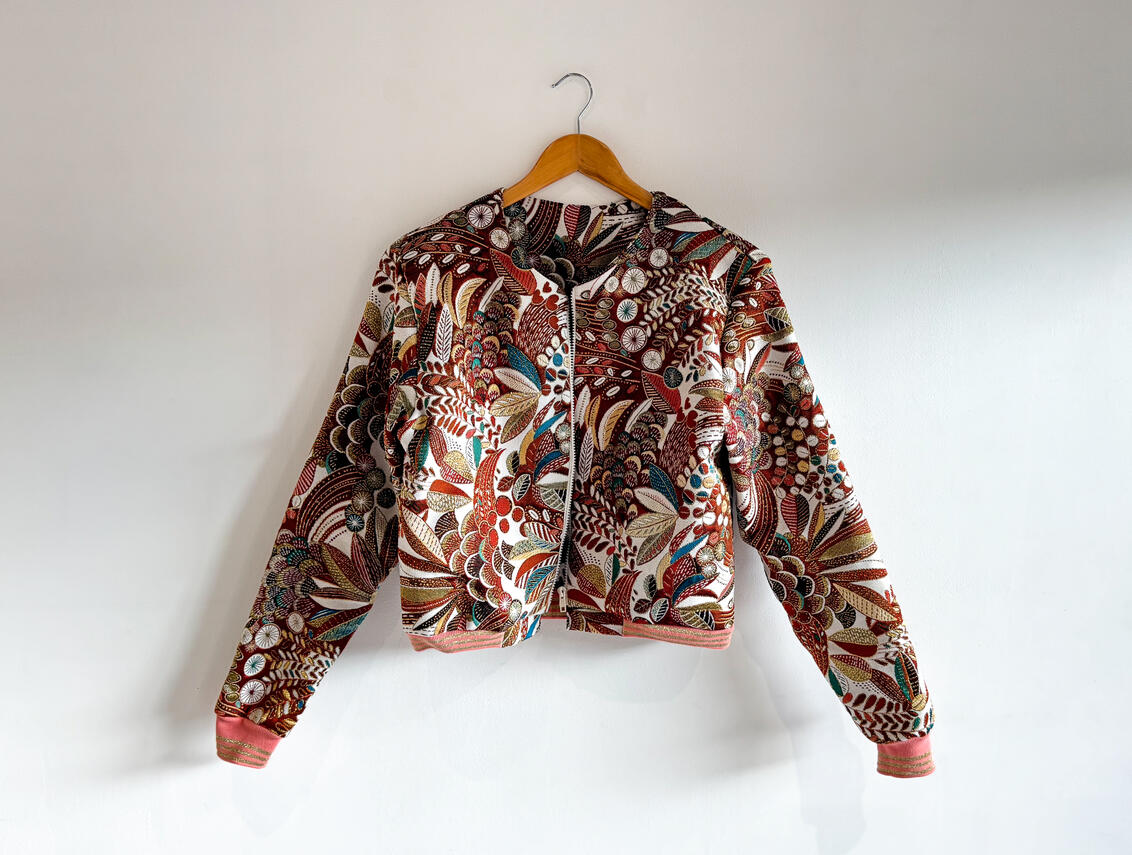 Bombers jacquard
